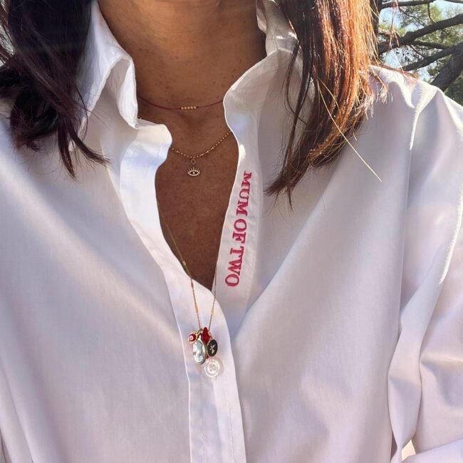 Collier grigri porte-bonheur