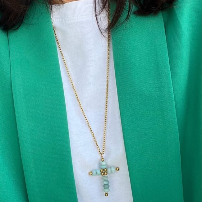 Colliers croix talisman