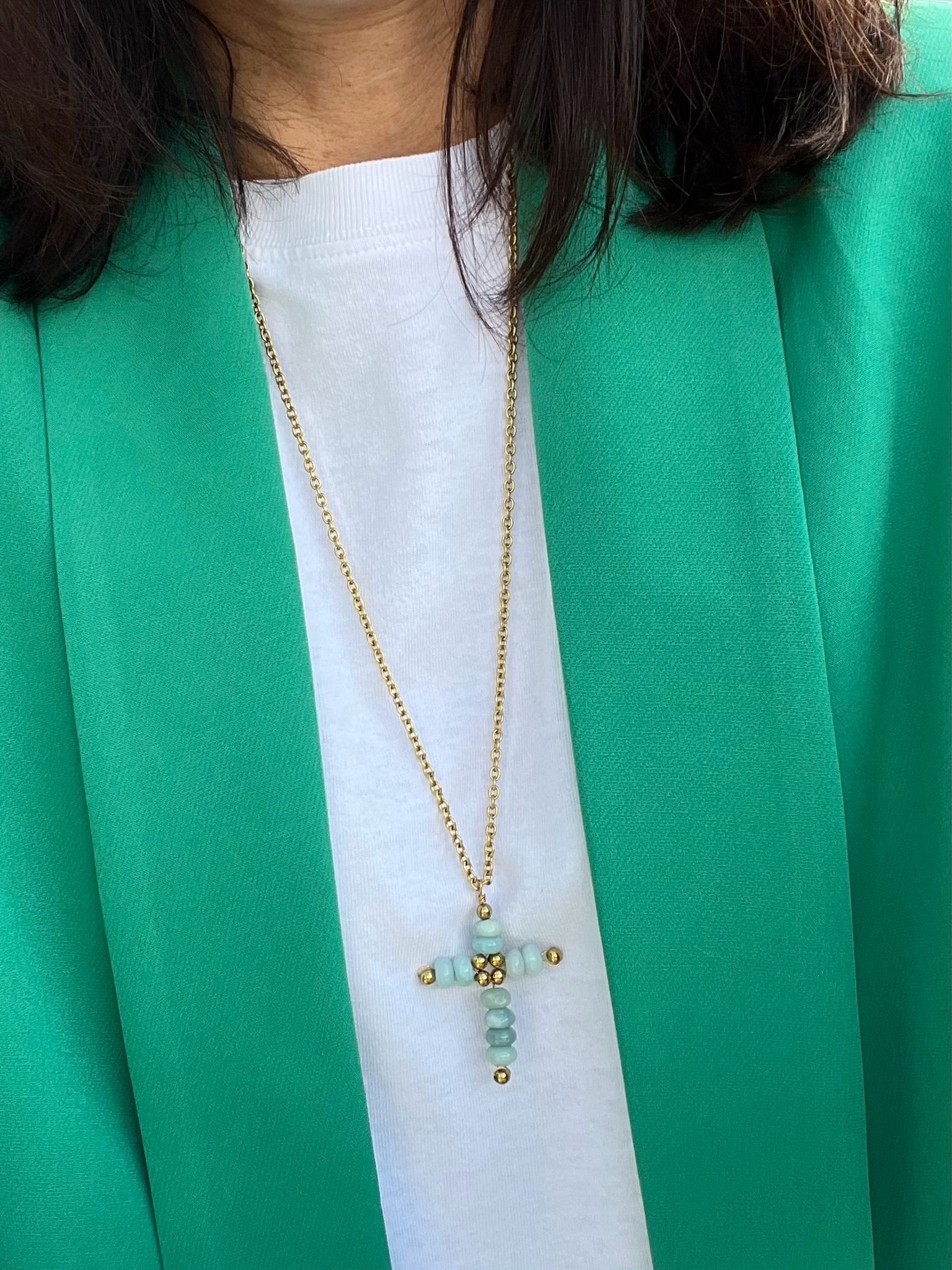 Colliers croix talisman